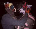 Gay smoking furries by KennyDoll