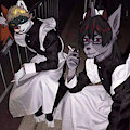 Smoking maids