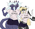 Heads vs Arms by Yakoalyarin by UnusualUnity