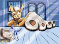Taking care of your paws by HammerTannerGone