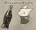 Cat Cola Commercial (1950s) by NekoStar