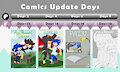 New comics update days by SilverTyler25