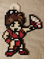 8bit Mai Shinunai Perler by ryuuiaryuusei