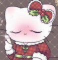 holiday party kitty by touboutenshi