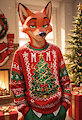 [AI] Christmas Nick Wilde!! by MajorLionhunk