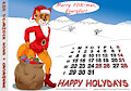 Fox Calendar 2025 - December by Micke
