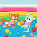 Ball Pool Kitties by DanielMania123