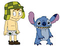 Chavo in Underwear Meeting Stitch