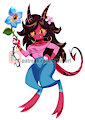 Demon imp girl adoptable