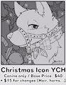 Christmas Icon YCH! by Mavrick