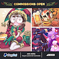 Christmas Commissions Open by Spaicy