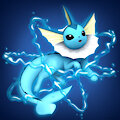 Vaporeon by SketchEms