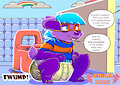 Purple Badger Potty Rebel by Friar