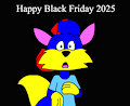 Happy Black Friday by CartoonFoxArt2002