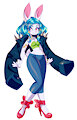 Jacket bunny  adoptable by NoriNoir