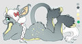 Turquoise the Kirin (aka, Chi adopts a boobie booty cutie)