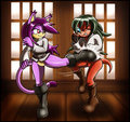 Art trade: Sparing match