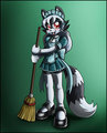 Milena maid Cosplay