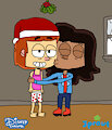 Ivy Kiss Ollie in the Mistletoe Picture by Disney Channel and Sprout by ToonDisneyXD2009