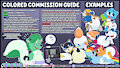Colored Commission Guide 2025 by Tenerius