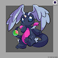 Chibi Midnight Mega Dragonite Adopt-OPEN