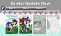 New comics update days by SilverTyler25