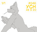✨ YCH #046 Re-Make Auction is Open! 🌟 by ROO310