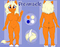 Dreamsicle Reference Sheet by AutumnAble