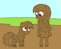 Twiligth Sparkle and pony in mud 2