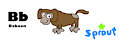 B is for Baboon #4 (My Version) - Baboon