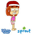 Santa Ollie Allen Nosebleed Picture by Disney Channel and Sprout