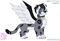 Atlas and Shira The Winged Snow Leopards [SaberTooth3] by MangledTheArcticWolf