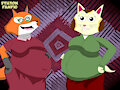 Mrs. Fixit and Fiona Cat Pregnant Together by StiltonFanFic