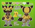 [Commission] Quasi the Wickerbeast Reference Sheet by Veemonsito