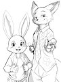Sketch 468 - Judy & Nick by WinickLim