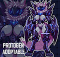 [ADOPTABLE] / Graviton Devastator Protogen by Sheecktor