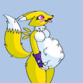 Renamon is fulled by AlphabetABC