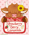Badge commission for Lemonadebeaup by dandyliondreamer