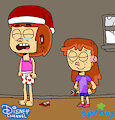 Pyper Allen Cuts Santa Ollie Allen's Ear Off Picture by Disney Channel and Sprout by ToonDisneyXD2009