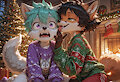 The day after Christmas at the strange fox friend by JohnnyByFar