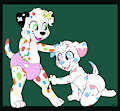 Dipdot's colorful spots -By NazzNikoNanuke- by DanielMania123