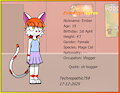 Character card-- Emberlyn Cyrus by Netherkitty