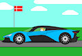 Aksel Driving his Zenvo Aurora Tur in Denmark by TerryTheBlueFox