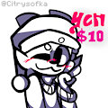 Final third New Year themed YCH for $10 by Citrysofka