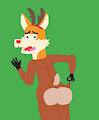 This Reindeer Suit Makes my Butt Big