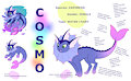 Character I adopted: Cosmo the Vaporeon by BuddyUnicorn777