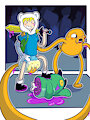 Finn and jake(old art) by Alexnoiver