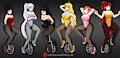 Commission. RWBY Unicycle by DrakeRex