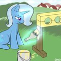trixie + pillory + yellow