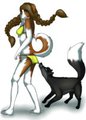 Coppertone Dog by Krista